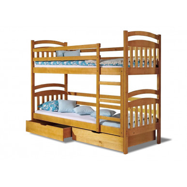 Кровать двухъярусная Лесенка