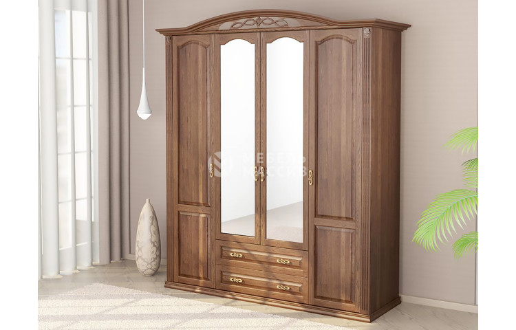 Шкаф 4-х створчатый Камила